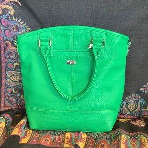 Green Jewell Handbag & Wallet